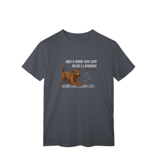 Nome do produto Aqui o amor vem com pelos e lambidas