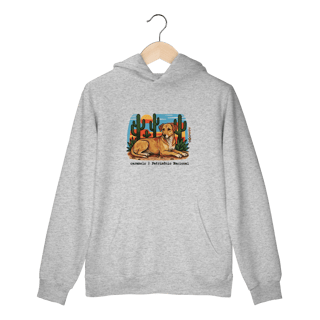 Nome do produto Moletom Prime Canguru - Caramelo