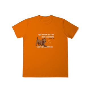 Nome do produto Aqui o amor vem com pelos e lambidas