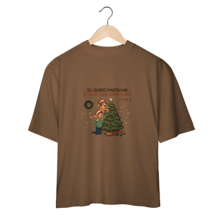 Nome do produto Camiseta Oversized - Partilhar