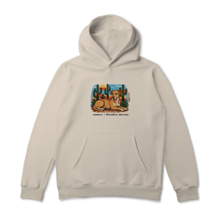 Nome do produto Moletom Prime Canguru - Caramelo