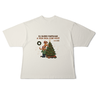 Nome do produto Camiseta Oversized - Partilhar