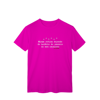 Nome do produto T-shirt Rotina