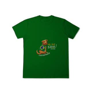 T-Shirt Classic Vai Que é Sua Caramelo