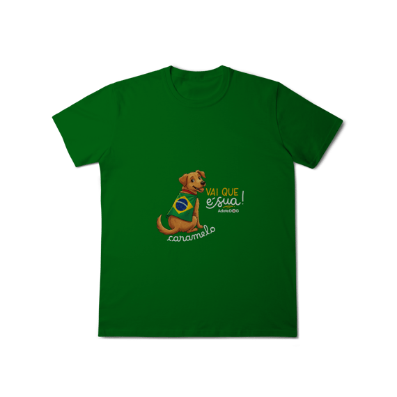 T-Shirt Classic Vai Que é Sua Caramelo
