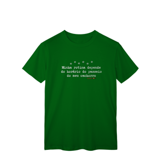Nome do produto T-shirt Rotina