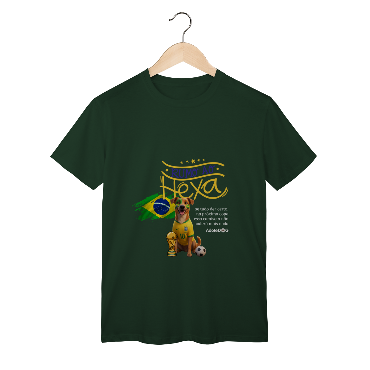 T-Shirt Classic Rumo ao Hexa