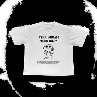 Nome do produto Ever Dream This Dog?