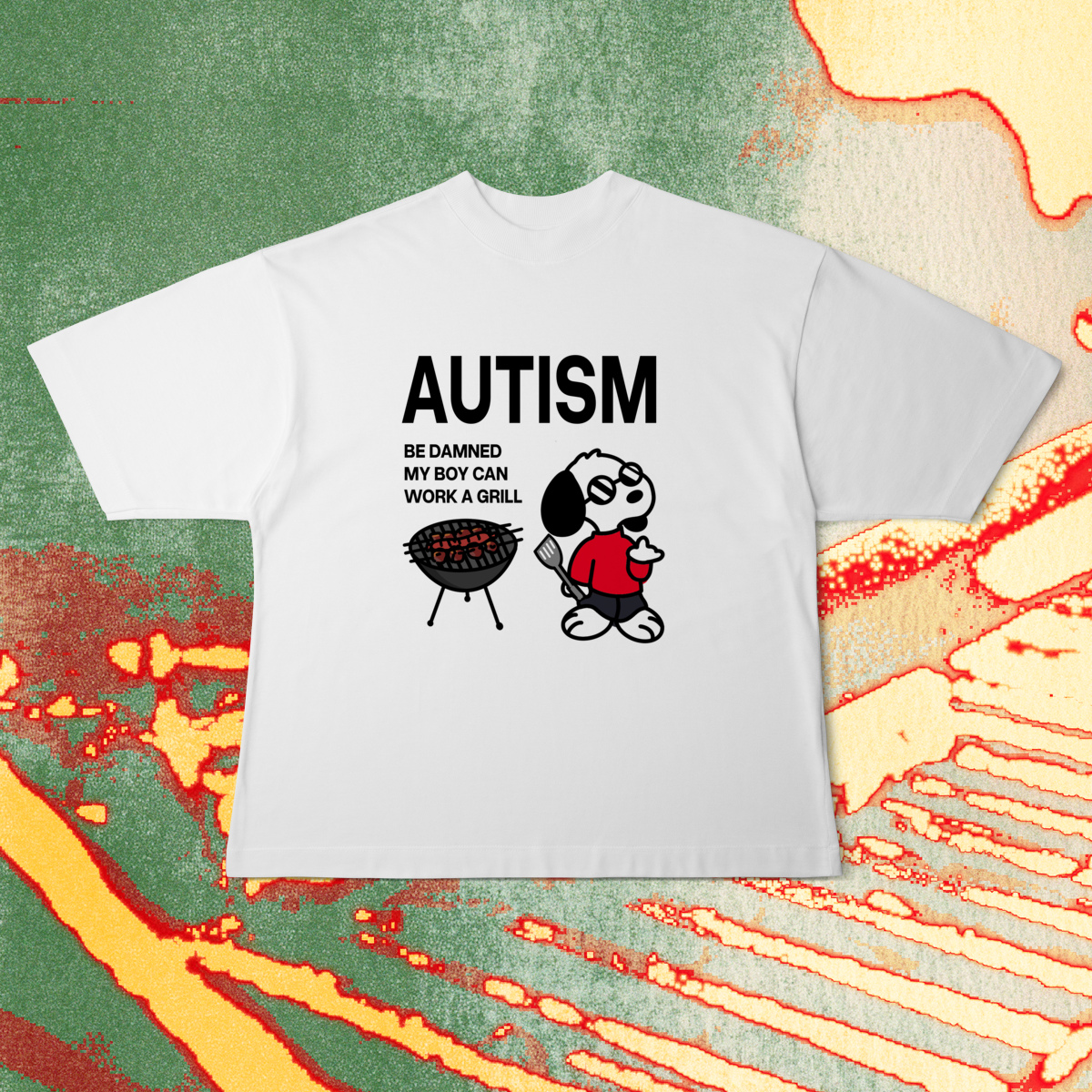 Nome do produto: Oversized AUTISM BE DAMNED