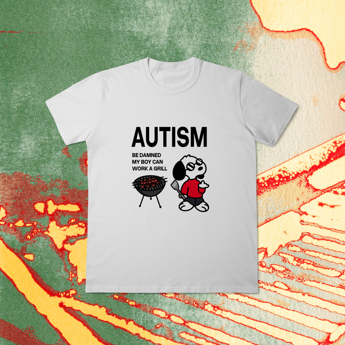 Nome do produto: Camiseta AUTISM BE DAMNED Regular