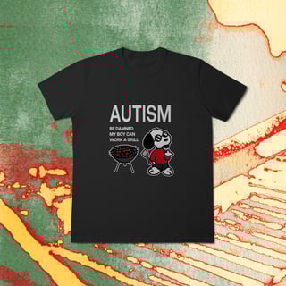 Nome do produto Camiseta AUTISM BE DAMNED Regular
