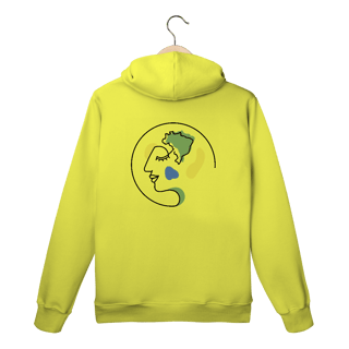 Nome do produto Moletom clássico com logo - Mentaliza em azul colbato