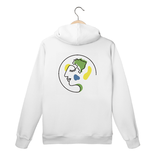Nome do produto Moletom clássico com logo - Mentaliza em azul colbato