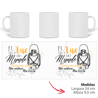 Nome do produtoCaneca | João 8:12