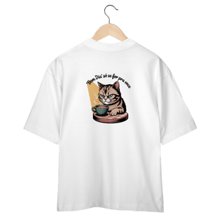 Nome do produtoCamiseta Oversized | Bom dia