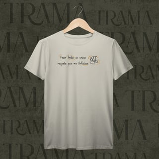 Nome do produtoCamiseta Prime | Ele me fortalece 