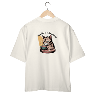Nome do produtoCamiseta Oversized | Bom dia