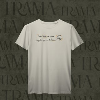 Nome do produtoCamiseta Prime | Ele me fortalece 
