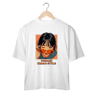 Nome do produto Camiseta USEDARC Urban Style – Arte Pop Feminina