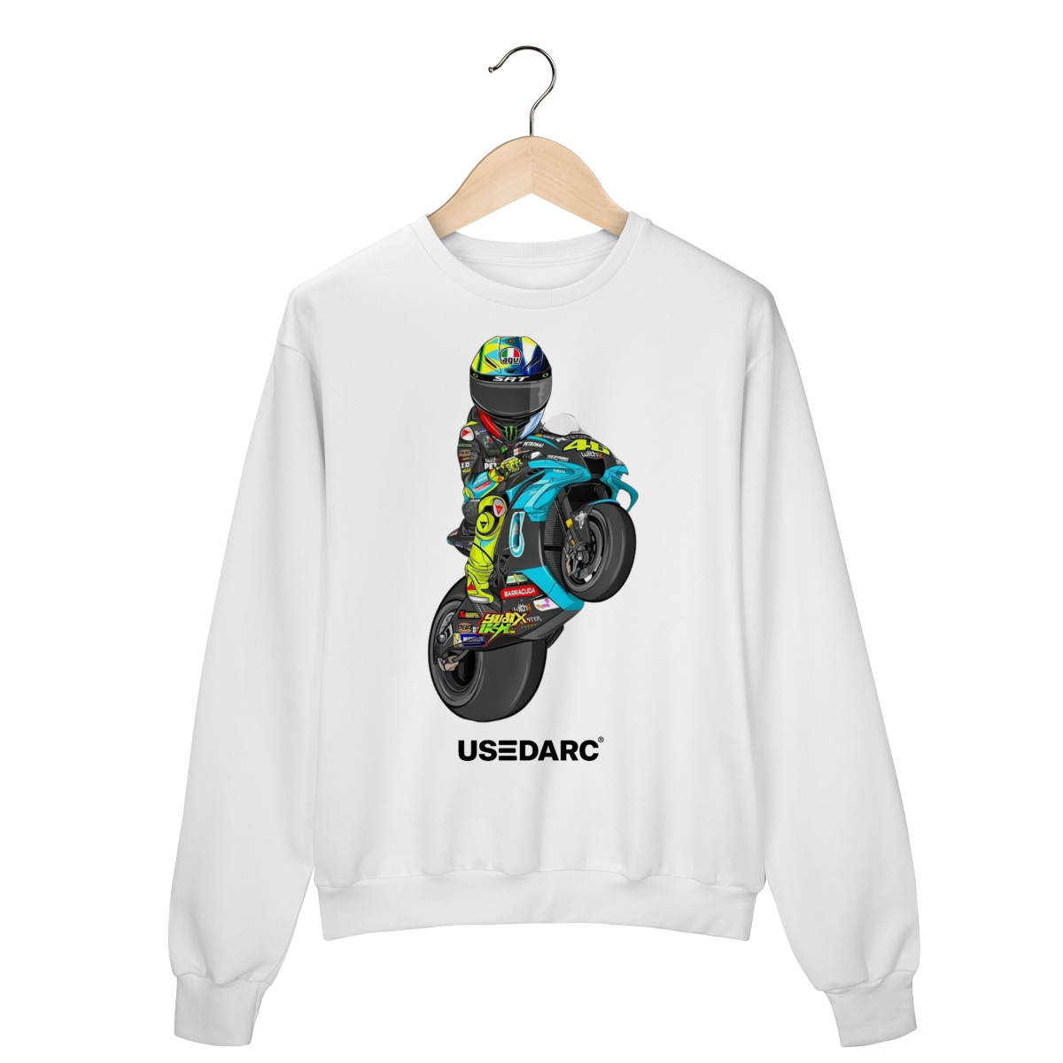 Nome do produto: Camiseta UseDarc Racing Power – Edição Full Graphic