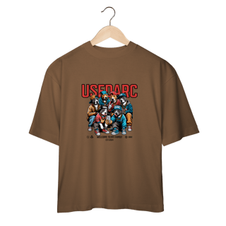 Nome do produto Camiseta USEDARC Dog Squad – Estilo Urbano & Divertido