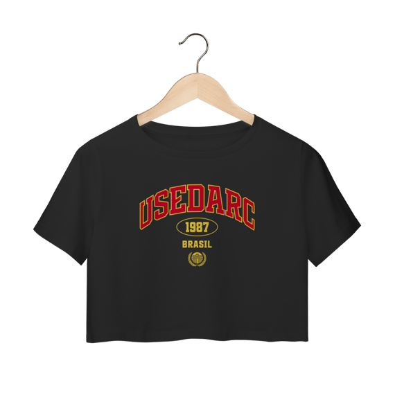 Camiseta USEDARC 1987 Brasil – Estilo Minimalista