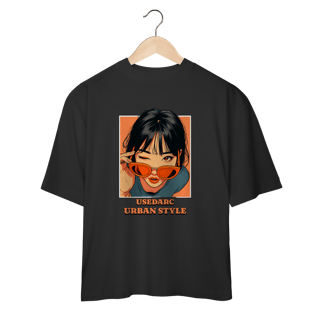 Nome do produto Camiseta USEDARC Urban Style – Arte Pop Feminina