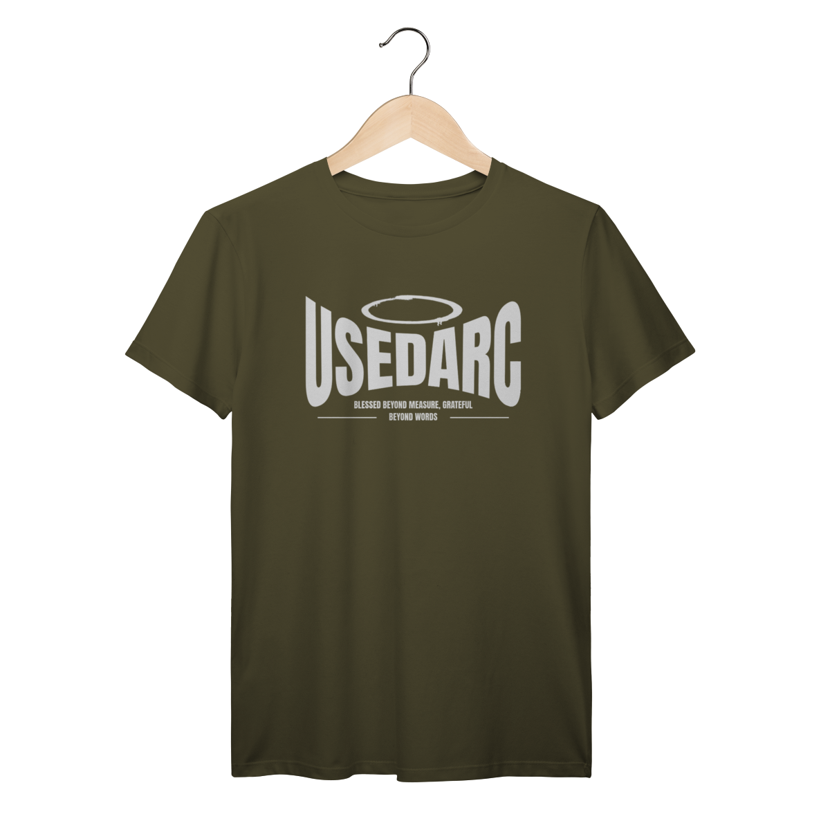 Nome do produto: Camiseta UseDarc – Blessed Beyond Measure