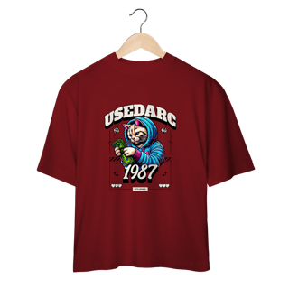 Camiseta UseDarc – Gato Contando Dinheiro 1987 Street Style