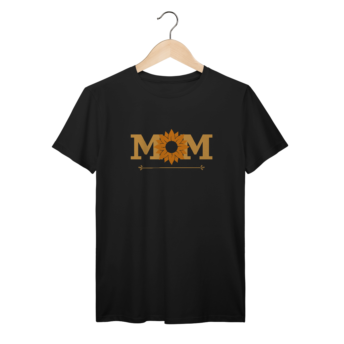 Nome do produto: Camiseta MOM com Girassol
