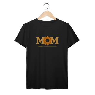 Camiseta MOM com Girassol