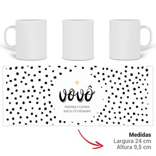Caneca Vovô Prepara o Colinho