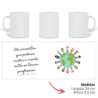 Nome do produtoCaneca Mudar o mundo