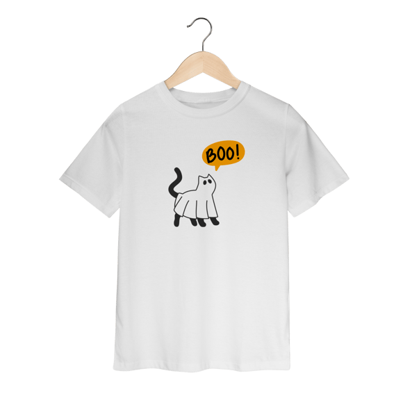 Camiseta Gato Boo!