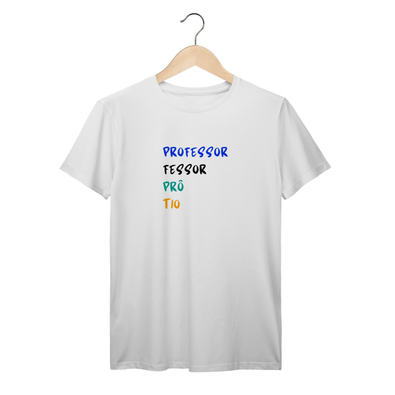 Camiseta Professor
