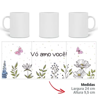 Nome do produtoCaneca Vó Amo Você
