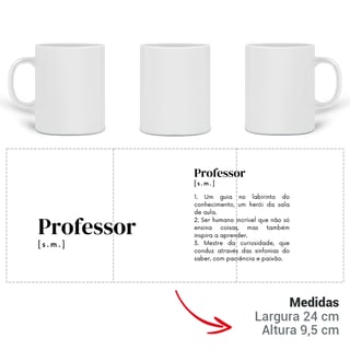 Nome do produtoCaneca Professor