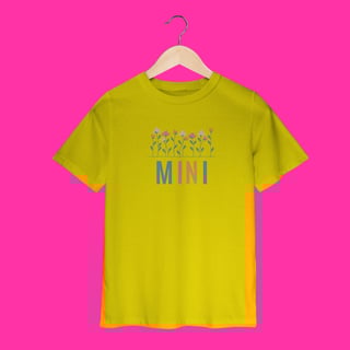 Nome do produtoCamiseta MINI com Flores (2 a 8 anos)