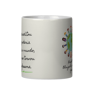 Nome do produtoCaneca personalizada - com o nome da profe e da criança