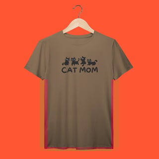 Nome do produtoCamiseta Cat Mom
