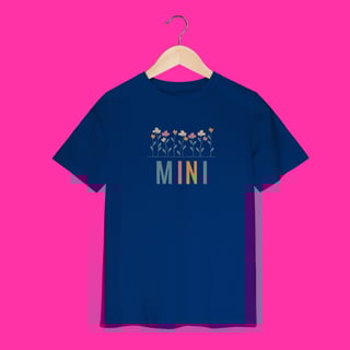 Nome do produtoCamiseta MINI com Flores (2 a 8 anos)