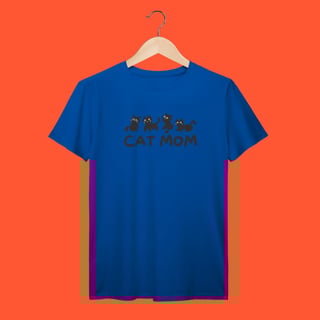 Nome do produtoCamiseta Cat Mom