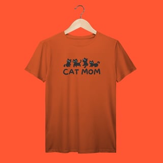 Nome do produtoCamiseta Cat Mom