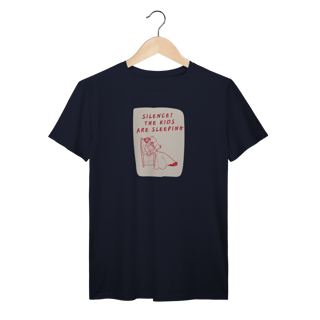 Nome do produtoCamiseta Silence! The kids are sleeping