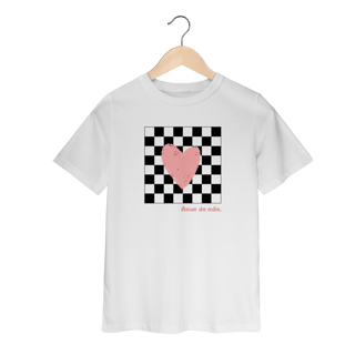 Camiseta amor de mãe (2 a 8anos)