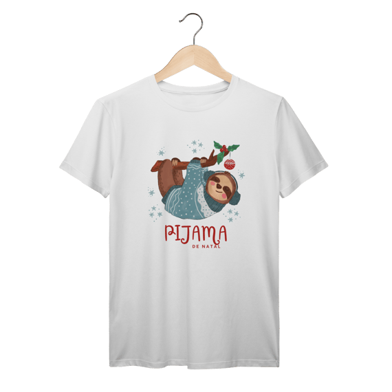 Camiseta Pijama de Natal