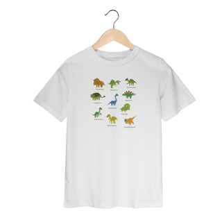 Camiseta Dinossauros (2 a 8anos)