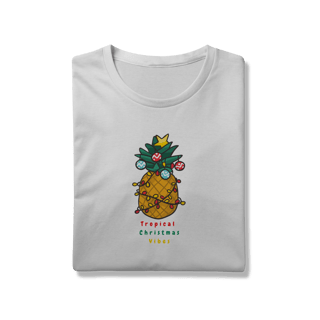 Nome do produtoCamiseta Tropical Christmas Vibes