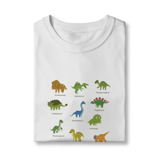 Nome do produtoCamiseta Dinossauros (2 a 8anos)