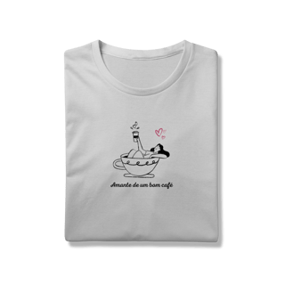Nome do produtoCamiseta Amante de um Bom Café